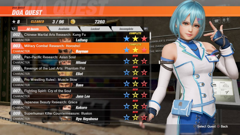 Illustration for article titled Dead Or Alive 6’s Quest Mode Is Exactly The Single-Player Content I Wanted